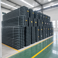 Tôles de plancher en treillis d'acier galvanisé pour solutions de plancher rapide pour usines industrielles modernes et projets à déroulement rapide