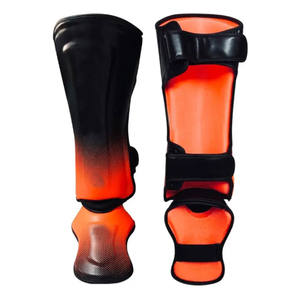 Protector de Espinilla de Cuero de Alta Calidad para MMA, Diseño Personalizado, Venta al Por Mayor, Protección Profesional, TATRAD SPORTS TS-SG-10, Servicio OEM - Product Image 1