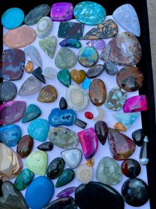 เครื่องประดับวินเทจคุณภาพสูงของผู้หญิงทำด้วยมือจากคอลเลกชันส่วนตัวของฉันหินธรรมชาติผสมอัญมณีหลวมไอเดียของขวัญที่สมบูรณ์แบบ - Product Image 6