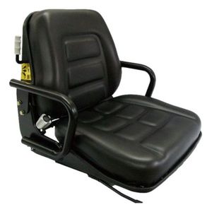 Siège de chargeur pour tracteur compact, chariot élévateur et tondeuse à gazon avec suspension - Product Image 4