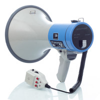 Megáfono Portátil Multifunción ER66 de 50W con Soporte para Tarjeta de Memoria para Uso en Exteriores V5.0