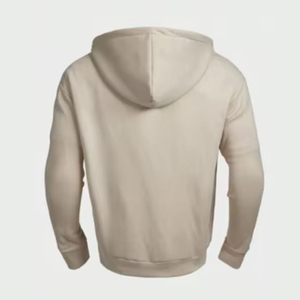 Sudadera con Capucha de Forro Polar para Hombre, con Cierre de Media Cremallera, Diseño Gráfico con Letras, Logotipo Personalizado al por Mayor, Sudadera de Algodón y Poliéster Lavado para Hombre - Product Image 4
