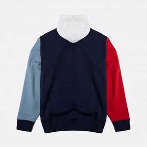 Sudadera con capucha bordada lavada con ácido de lana de algodón 100% de alta calidad, serie High Street, acabado lavado de piedra térmica Vintage, suministro OEM - Product Image 4