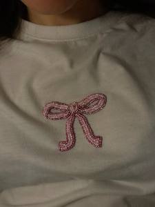 Llavero con Colgante de Flor de Lirio Tigre Rosa con Cuentas, Bordado, Material de Hierro, para Ella, para el Año Nuevo - Product Image 3
