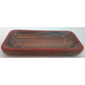 Bandeja decorativa de madera hecha a mano Bandeja para servir con elegancia y estilo de glowin fashion - Product Image 4