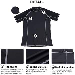 Camiseta Deportiva de Manga Larga para Hombre, Personalizada, Lisa, Compresiva, para Gimnasio, Venta al Por Mayor, Nueva Colección 2026 - Product Image 5