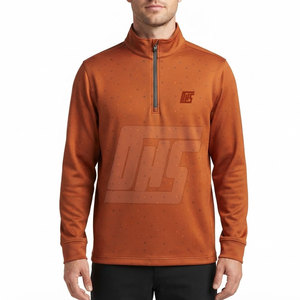 Activewear <b>Men</b> Quarter Zip <b>Jacket</b> Lightweight Long Sleeve Sports Training Pullover <b>Running</b> Fitness Outdoor Athletic Top - Product Image 3