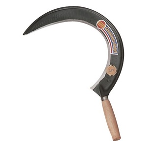 Hoz Styrian de 450 mm de largo, semiforjada, con protector de hoja pulido, herramienta manual de jardín, modelo ESW - Product Image 1