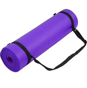 Nueva esterilla de Yoga para ejercicio antidesgarro de alta densidad hecha a medida con correa de transporte, esterilla de Yoga para ejercicio físico, esterillas plegables de espuma gruesa - Product Image 1