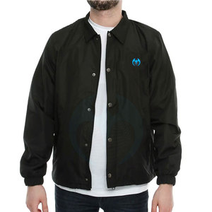 Veste de sport pour homme personnalisable 2023, 100% polyester/nylon, toile imperméable et respirante, coupe ajustée - Product Image 1