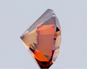 พลอยสังเคราะห์ VVS2สำหรับห้องปฏิบัติการ CVD ได้รับการรับรองจาก2.39ct หรูหราสีส้มแฟนซี - Product Image 3