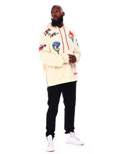 Proveedores de Ropa Urbana, Sudaderas con Estampado Personalizado, Sudadera de Forro Polar Suave con Impresión DTG/Serigrafía, Pedidos al por Mayor OEM/ODM - Product Image 6