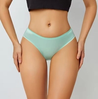 Culottes pour hommes très vendues, taille haute, coupe intégrale, logo personnalisé, sous-vêtements sexy en tissu tricoté respirant pour usage quotidien, couleurs personnalisables