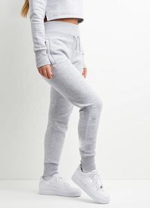 กางเกงวอร์มลำลองผู้หญิงผ้าเทอร์รี่เนื้อนุ่ม ระบายอากาศได้ดี ไม่เป็นขุย เอวสูง มีเชือกผูก - Product Image 2