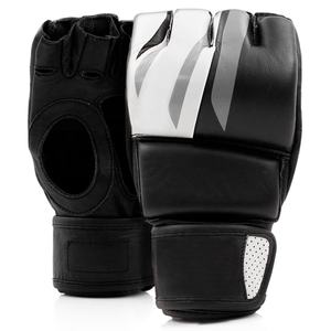 Gants de boxe MMA en cuir de haute qualité, sur mesure et haute densité, design personnalisé pour hommes, rashguard à manches longues - Product Image 4