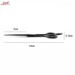 Tijeras de peluquero para diestros de acero inoxidable 4Cr13 de alta calidad profesional, colores personalizados para cortar el cabello, herramienta de belleza para adelgazar - Product Image 5