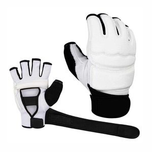 Guantes de boxeo MMA Sparring PU logotipo personalizado - Product Image 3