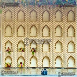 Marcos de Madera con Diseño de Paisley de Shobha Jain Impex, de la India, para Decoración de Bodas - Product Image 5