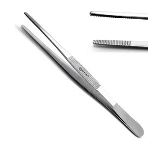 Qualité supérieure 15cm longueur totale acier inoxydable McIndoe pince à disséquer mâchoire dentelée pince chirurgicale de qualité hospitalière manuel - Product Image 4