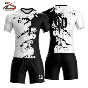 Venta caliente transpirable fútbol Jersey uniforme hecho en Pakistán ropa de fútbol - Product Image 1