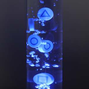 Lámpara de Mesa de Cristal con Columna de Agua Playstation Flow XL, Control Remoto, 3 Temperaturas de Color, E26, Cristal ABS, Eléctrica, DC, para Dormitorios - Product Image 2