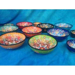 ชามลูกไม้เซรามิก30ซม. สำหรับตกแต่งบ้านหรือสำนักงาน - Product Image 2