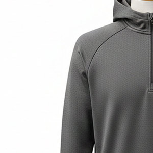 เสื้อกอล์ฟน้ำหนักเบาสำหรับผู้ชาย ผ้าโพลีเอสเตอร์/คอตตอนยืดหยุ่น ระบายความชื้น เหมาะสำหรับฤดูหนาว - Product Image 6