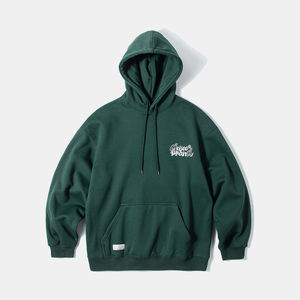 Sweat-shirts pour hommes de haute qualité, logo imprimé vert et bleu, sweat-shirts pour hommes grande taille, vêtements de sport personnalisés, sweat-shirts décontractés surdimensionnés pour hommes - Product Image 2