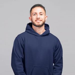Jersey personalizado de algodón 100%, ropa de calle, Sudadera con capucha de gran tamaño para hombre, Sudadera con capucha de gran tamaño con estampado de calavera personalizada, sudaderas con capucha con letras - Product Image 1