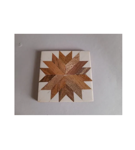 Posavasos de resina y madera de alta demanda, alfombrilla para taza de café, té, alfombrillas, posavasos para bebidas, estilos personalizados - Product Image 5