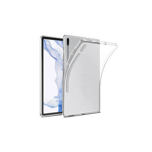 Étui de protection pliable en silicone Netzy pour tablette Galaxy Tab S8, transparent, 11 pouces, compatible avec le matériau super acrylique PU - Product Image 2