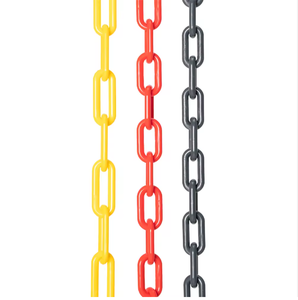 8mm PE Multicolor Plastic Safety <b>Chain</b> Link <b>Chain</b> Roll Plastic 35 Meter Standard Taiwan Single 12mm - Product Image 4