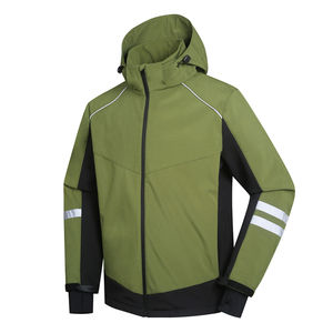 Chaqueta de Invierno de Moda para Hombre, con Múltiples Bolsillos, Rayas Reflectantes, Personalizable, al por Mayor, Textil, con Múltiples Cremalleras, Tendencia 2026 - Product Image 2