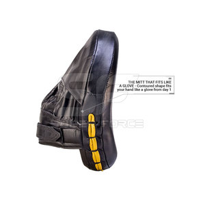 นวมชกมวยมีลายพิมพ์โลโก้สำหรับฟิตเนสและศิลปะการต่อสู้นวมดูดซับแรงกระแทกออกแบบได้ตามต้องการ - Product Image 3