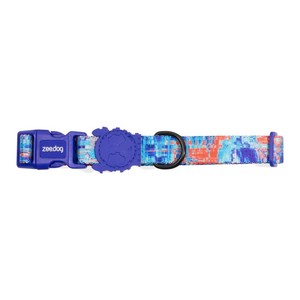 Modern Luxury Glitch Collar 404 Customizable Polyester Pet Collar Personalized Animal Print LED <b>Lights</b> for Training Party - Product Image 3