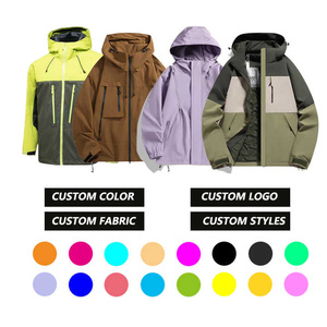 Lightweight Travel Rain Jacket For Men Waterproof and Windproof Outdoor Raincoat with Adjustable Hood Long Sleeves Breathable - Product Image 4