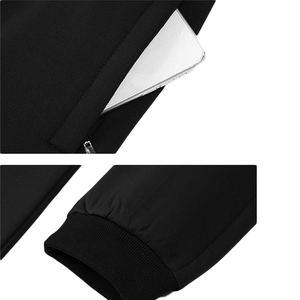 Survêtements à manches longues pour hommes, ensembles de survêtements décontractés d'hiver, vestes à capuche, pantalons, ensembles de jogging de fitness, ensembles tricotés pour hommes - Product Image 2