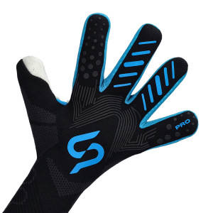 Guantes de portero de cuero Premium personalizables de alta calidad ajuste personalizado venta al por mayor fútbol al aire libre agarre de látex impermeable completo - Product Image 6