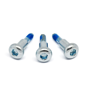 Vis à six pans creux en acier avec insert en nylon, autobloquante, sur mesure OEM ODM pour machines industrielles - Product Image 1