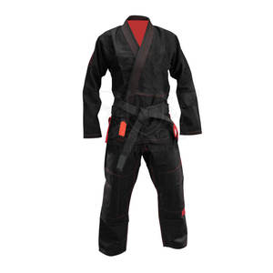 Le dernier uniforme confortable de karaté adulte vêtements de sport durables en coton pour la formation produit d'art martial - Product Image 1