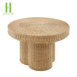 Mesa de Noche de Ratán Natural de Diseño Único, Mesitas de Noche Hechas a Mano de Primera Calidad para Decoración de Dormitorio, Procedentes de Vietnam - Product Image 6