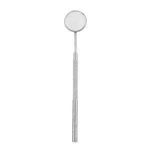 Miroir d'examen dentaire professionnel, surface anti-buée, manche en acier inoxydable, outil dentaire pour une vue claire - Product Image 1