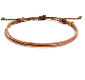 Genuine Leather Cord Bracelet or Anklet Best Selling Rope Bracelet <b>Men</b>, Nautical Rope Bracelet, Surfer Bracelet - Product Image 1