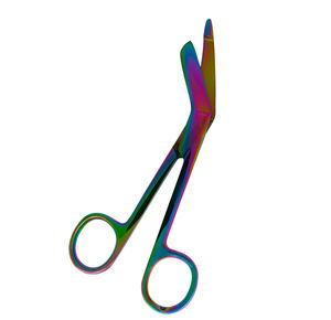 กรรไกรตัดผ้าพันแผลลิสเตอร์กรรไกรตัดไทเทเนียมสำหรับพยาบาลทางการแพทย์ขนาด14ซม. มีมุม - Product Image 5