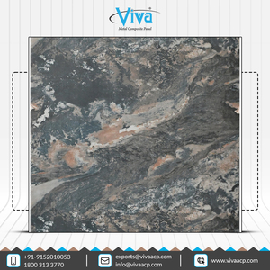 Proveedor global que vende panel de pared compuesto de aluminio de 3mm y 4mm de mármol de Blue Jeans VA 9028 de calidad excepcional al mejor precio - Product Image 3