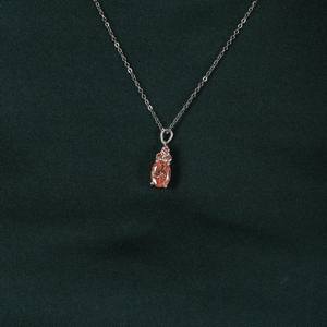 Lab Grown Diamond Oval Pendant 14K Gold IGI Certified <b>Necklace</b> - Product Image 4