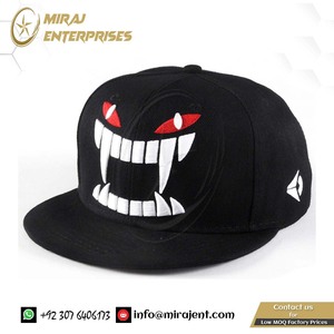 Gorra transpirable de Hip Hop para viajes, citas, estilo de dibujos animados, tendencia, sombrero plano para adultos, al aire libre, PY8 Devil, bordado de alta calidad - Product Image 6