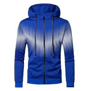 2024 New <b>Men's</b> Custom 100% Cotton Zipper Tracksuit Private Label Branded Winter Eco-Friendly Custom Sublimation Autumn 2-Piece - Product Image 3