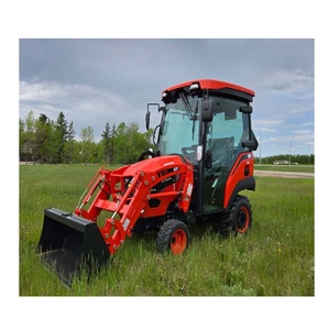 Tracteur miniature Kioti pas cher, 25 CV, compact, quatre roues motrices, petit tracteur agricole à vendre, prix bas, équipement de jardinage - Product Image 5
