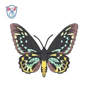 Bordado Emblema Hierro En Mariposa Roja Parches Wappen - Product Image 6